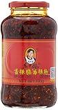 Geroestete Chilipaste, Crispy Chilli in oil 700 g, geroestete Chiliflocken mit...