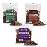 Chewies Hundeleckerli Mix - 3 x 200 g - Rind, Pansen, Geflügel Knöchelchen - Hundesnacks...