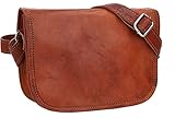 Gusti Echtleder Leder-Summer M Handtasche Braun Leder