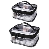 Transparent Kosmetiktasche Wasserdicht Kosmetikkoffer Reise Makeup Tasche Kulturbeutel...