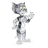 Swarovski Tom und Jerry - Tom, Ikonische Kristallfigur für Fans des TV-Cartoons...