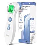 Fieberthermometer für Babys Kinder und Erwachsene, kontaktloses Stirnthermometer Infrarot...