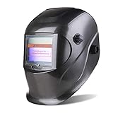 SHYOSUCCE Automatik Schweißhelm, Auto Darkening, Variable Abdunklung DIN 9-13, Solar...