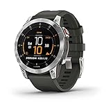 Garmin EPIX – GPS-Multisport-Smartwatch mit brillantem 1,3“ AMOLED-Display...