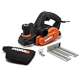 WORX WX615 – leistungsstarker Elektrohobel mit 750W - 82mm Arbeitsbreite –...