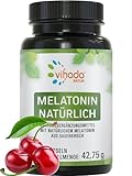 Vihado Natur Melatonin hochdosiert, Innovation: natürliches Melatonin aus...