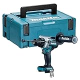 Makita DDF486ZJ Bohrschrauber Brushless 18 V Li-Ion, Ø 13 mm + Makpac Koffer 18...