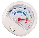 EURYTKS Pointer Kühlschrank-Thermometer 3 Farben Erinnerung Kühlschrank Gefrierschrank...