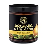 Arganöl Haarkur 250ml mit Naturreinem Arganöl und Kokosöl - Haarmaske für...