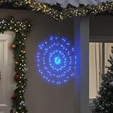 csderty Dieser Artikel: Weihnachts-Starburst-Lichter, 140 LEDs, 4 Stück, blau, 17 cm