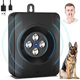 Bubbacare Antibell für Hunde, 3 Modi Automatisch Anti Bell Gerät mit 4...