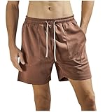 Dmmtot herren sommer shorts casual chino cargo kurze hose elegant kordelzug elastischer...