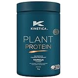 Kinetica Pflanzenprotein 1kg, vegan, 23g Protein pro Portion, 33 Portionen...