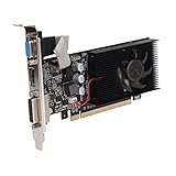 Annadue Computer Grafikkarte, GT610 2 GB 64 Bit DDR3 PCIE 2.0 x16 Grafikkarte,...