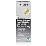 NitWits Läusemittel Kopfläuse - All-In-One Läuse Abwehrspray gegen Läuse und...