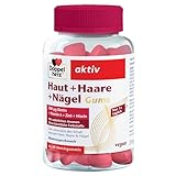 Doppelherz Haut + Haare + Nägel Gums - mit Vitaminen & Mineralstoffen - Zink...