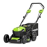 Greenworks GD40LM46SP Selbstfahrender Akku Rasenmäher mit bürstenlosem Motor für...