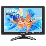 10.1 Zoll Mini Monitor, 1920x1200, IPS Bildschirm with HDMI VGA AV BNC USB Tragbarer...