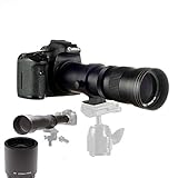 JINTU 420-1600mm f/8.3 HD-Tele Zoom Teleobjektiv für Nikon Digitale SLR Kameras D5600...