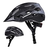 Dunlop Fahrradhelm mit Licht - Fahrradhelm Damen und Herren - Verstellbar von 55 bis 58 CM...