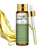 PHATOIL Basilikumöl Ätherisches Öl Reine 10ML, Ätherische Öle für Diffuser...