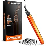 MEISTERGRIFF® Entgrater [inkl. 11 Klingen] für Kunststoff (auch 3D Druck), Metall,...