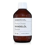 Mandelöl 250ml - 100% reines Basisöl von wesentlich. - natürliche Pflege für...