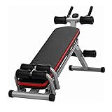 Verstellbare Hantelbank Home Gym Gewichtheben & Sit Up Bauchbank Flache Übung Workout...