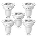 Linkind LED GU10 Lampe 4.2W, 50 Watt ersetzt, 2700K Warmweiß mit 36°...