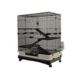 MyPets - Nager Käfig Big CAGE XL 110x75x50 cm mit Schublade für leichtes Reinigen -...