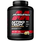 Whey Protein Pulver, MuscleTech Nitro-Tech Whey Gold Protein Isolate & Peptides,...