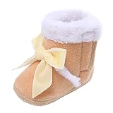 Kinder Winter Barfußschuhe - Barefoot Gummistiefel Warm Gefütterte Wanderschuhe Leicht...