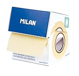 MILAN® Präsentationsbox mit 18 Haftnotizen auf Rolle, Pastellgelb