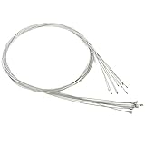 Bowdenzug Umwerfer Schaltwerk, 10Pcs 2M Edelstahl Schaltkabel Fahrrad Austauschbarer...