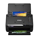 Epson FastFoto FF-680W Scanner (scannt 10 x 15 Foto in einer Sekunde, bis DIN A4,...