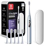 Oclean Schallzahnbürste X Series Pro Digital Travel Set mit Touch-Display, 6...