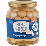 Nur Puur Silberzwiebeln im Glas (340 g) - Bio