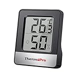 ThermoPro TP49B digitales Mini Thermo-Hygrometer Thermometer Hygrometer innen Temperatur...