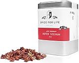 Spice for Life Roter Szechuan Pfeffer - Dose, 40 Gramm | Chinesischer Pfeffer |...