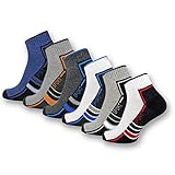 6 oder 12 Paar SPORT Sneaker Socken Herren mit verstärkter Frotteesohle...