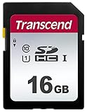 Transcend Highspeed 16GB SDHC Speicherkarte (für Digitalkameras / Photo Box /...