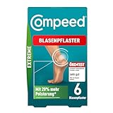 Compeed Blasenpflaster Extreme– Hydrokolloid-Pflaster für extra starken Schutz bei...