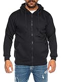 Raff & Taff Herren Hoodies Kapuzenpullover Sweatjacke Übergangsjacke Jacke...