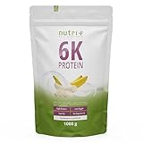 Nutri + Proteinpulver Banane 1 kg - 83% Eiweiß Pulver - pflanzliches Protein...