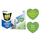 Raid Essentials Mückenstecker 45 Nächte, Elektrischer Insekten-Schutz vor Mücken &...