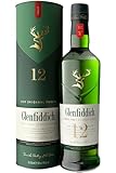 Glenfiddich 12 Jahre Single Malt Scotch Whisky mit Geschenkverpackung, 70cl