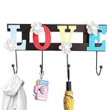 Kleiderhaken für die Wand,Wall LOVE Hooks | Multifunktionaler LOVE Retro...