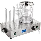 Royal Catering Hot Dog Maschine Gastro Hot-Dog Maker Professionell RCHW 2300...