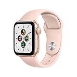 Apple Watch SE 2020 (GPS, 40MM) Aluminiumgehäuse Gold mit Rosé Sportarmband...