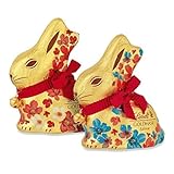 Lindt Schokolade GOLDHASE Blumen Edition | 8 x 100 g GOLDHASE | Premium...